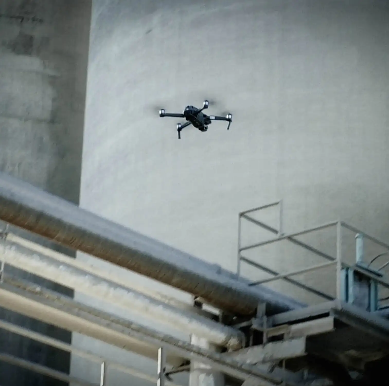 ai drone silo inpsection